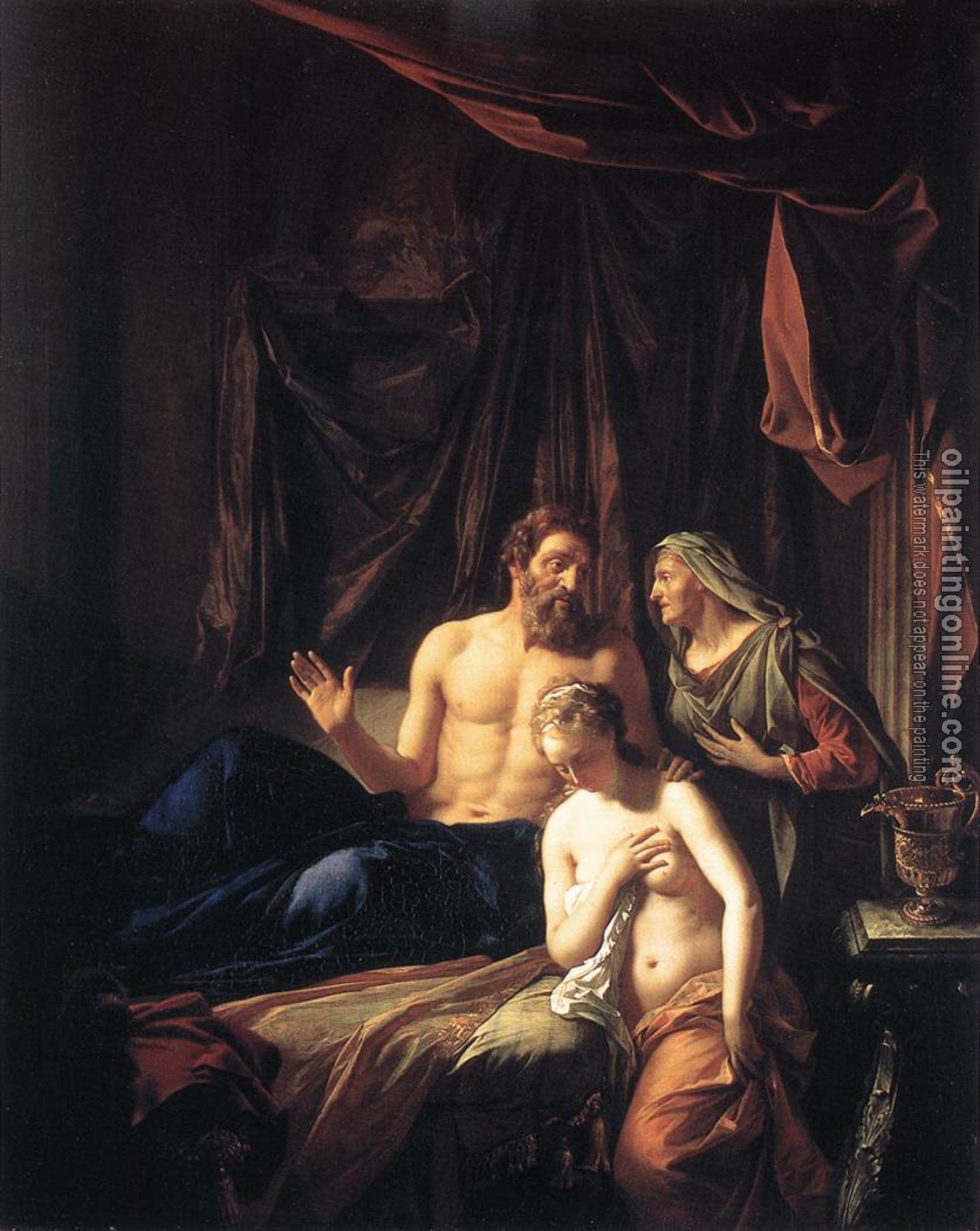 Werff, Adriaen van der - Sarah Presenting Hagar to Abraham